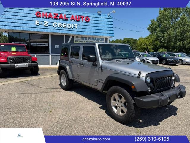 2016 Jeep Wrangler Unlimited Sport for sale in Springfield, MI