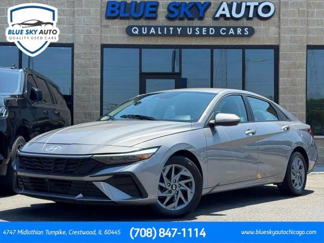 2025 Hyundai Elantra Hybrid Blue for sale in Chicago, IL