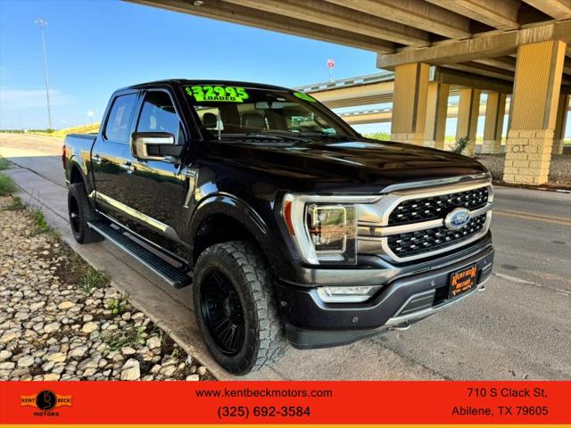 2021 Ford F-150 Platinum for sale in Abilene, TX