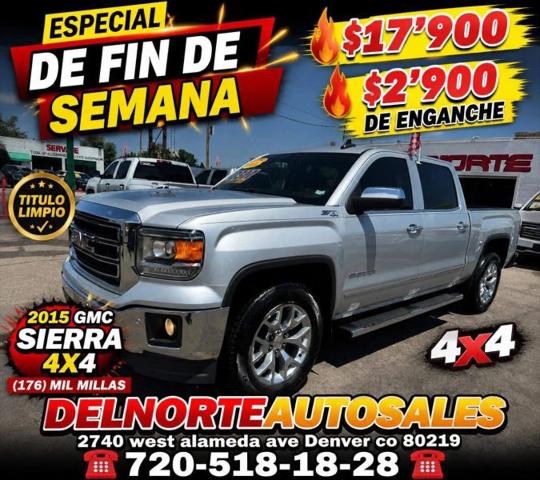 2015 GMC Sierra 1500 SLT for sale in Denver, CO