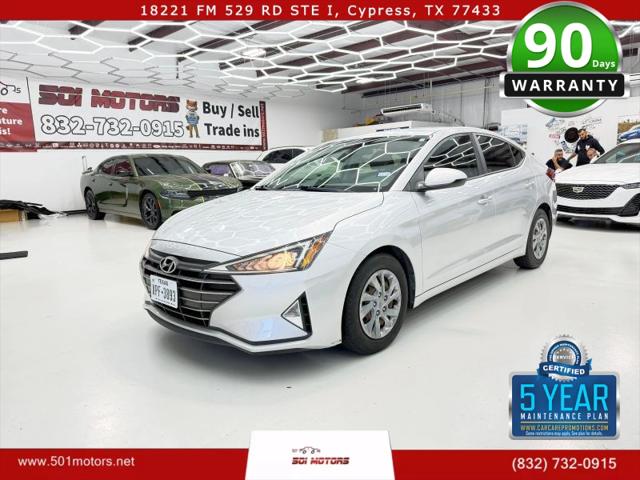 2019 Hyundai Elantra SE for sale in Cypress, TX
