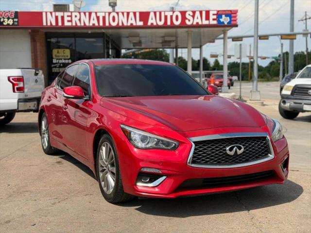 2022 INFINITI Q50 LUXE for sale in Garland, TX