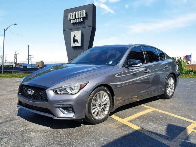 2021 INFINITI Q50 LUXE AWD for sale in Miami, FL