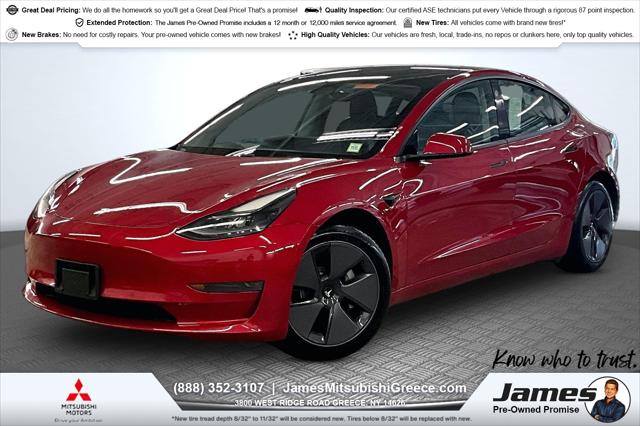 2021 Tesla Model 3 Standard Range Plus Rear-Wheel Drive for sale in Greece, NY