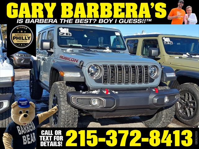 2026 Jeep Wrangler 4-Door Rubicon 4x4 2026 Jeep Wrangler 4-Door Rubicon 4x4