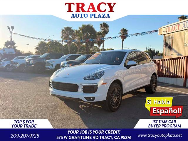 2017 Porsche Cayenne Platinum Edition for sale in Tracy, CA