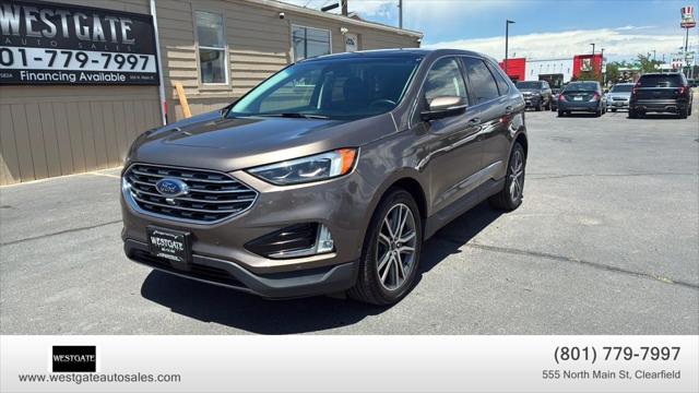 2019 Ford Edge Titanium for sale in Clearfield, UT