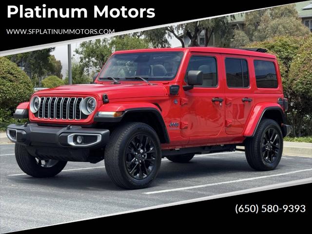 2025 Jeep Wrangler 4xe Sahara 4xe for sale in San Bruno, CA