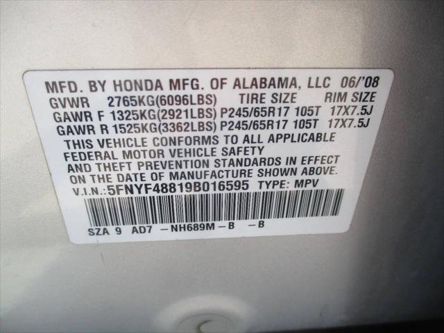 2009 Honda Pilot Touring