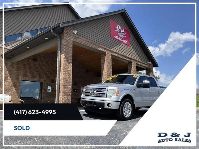 2011 Ford F-150 Platinum for sale in JOPLIN, MO