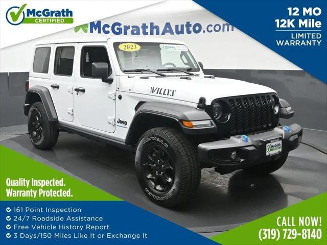 2023 Jeep Wrangler 4xe 4x4 for sale in Cedar Rapids, IA