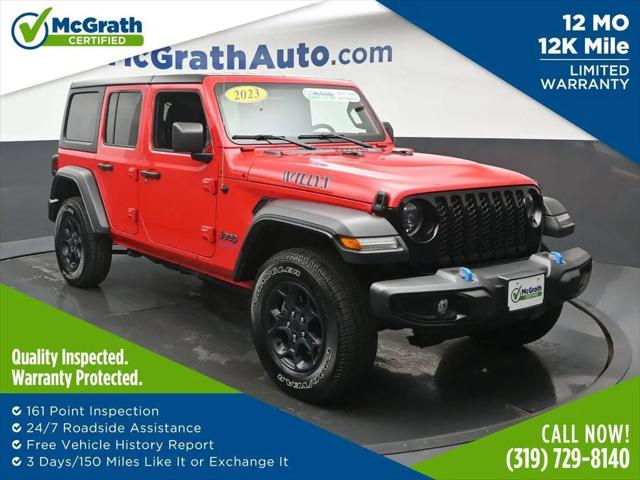 2023 Jeep Wrangler 4xe 4x4 for sale in Cedar Rapids, IA