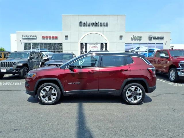 2022 Jeep Compass Limited 4x4 for sale in Columbiana, OH