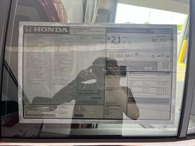 2026 Honda Ridgeline RTL