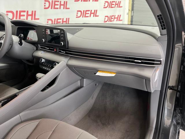 2026 Hyundai Elantra Hybrid Blue
