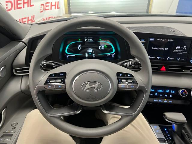 2026 Hyundai Elantra Hybrid Blue