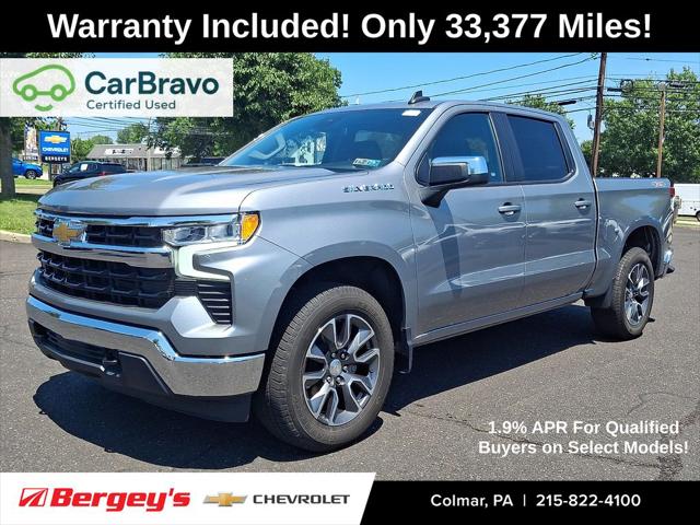 2023 Chevrolet Silverado 1500 4WD Crew Cab Short Bed LT with 2FL for sale in Colmar, PA