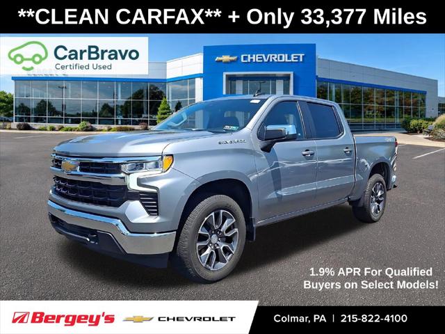 2023 Chevrolet Silverado 1500 4WD Crew Cab Short Bed LT with 2FL for sale in Colmar, PA