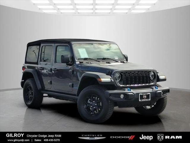 2024 Jeep Wrangler 4xe Willys 4xe for sale in Gilroy, CA