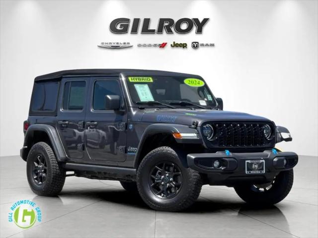 2024 Jeep Wrangler 4xe Willys 4xe for sale in Gilroy, CA