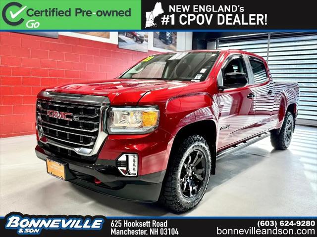 2021 GMC Canyon 4WD Crew Cab Long Box AT4 - Leather for sale in Manchester, NH