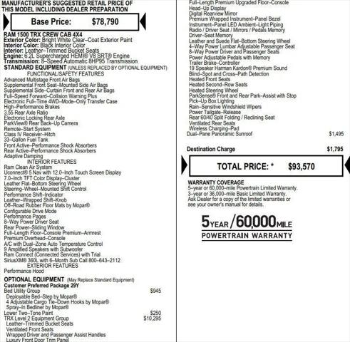 2022 Ram 1500 TRX Crew Cab 4x4 5'7" Box for sale in Collinsville, IL