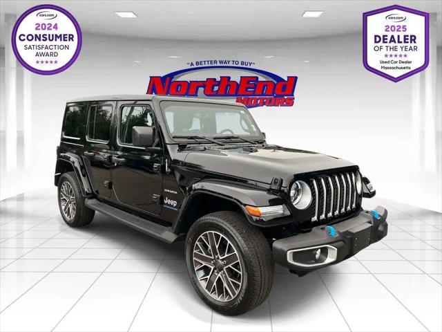 2023 Jeep Wrangler 4xe Sahara 4x4 for sale in Canton, MA