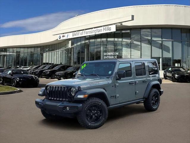 2023 Jeep Wrangler 4-Door Willys 4x4 for sale in Farmington Hills, MI