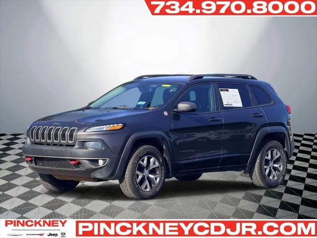 2016 Jeep Cherokee Trailhawk for sale in Pinckney, MI
