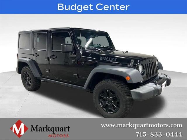 2017 Jeep Wrangler Unlimited Willys Wheeler for sale in Chippewa Falls, WI