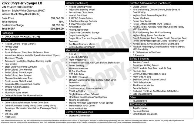 2022 Chrysler Voyager LX for sale in Provo, UT
