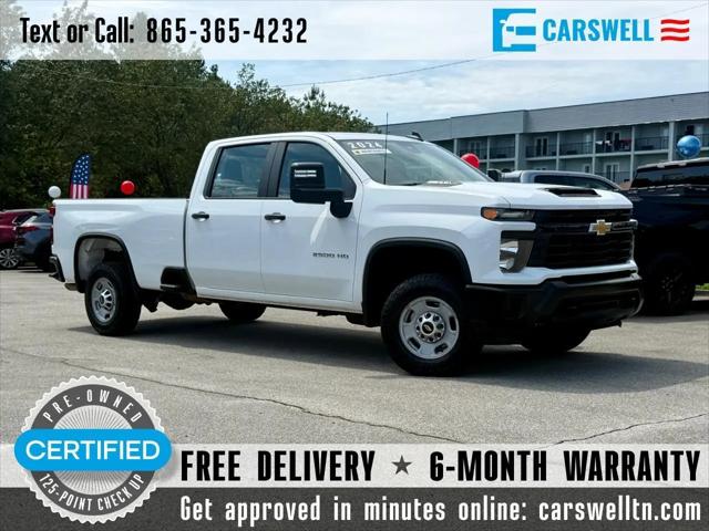 2024 Chevrolet Silverado 2500HD 2WD Crew Cab Long Bed Work Truck for sale in Kodak, TN