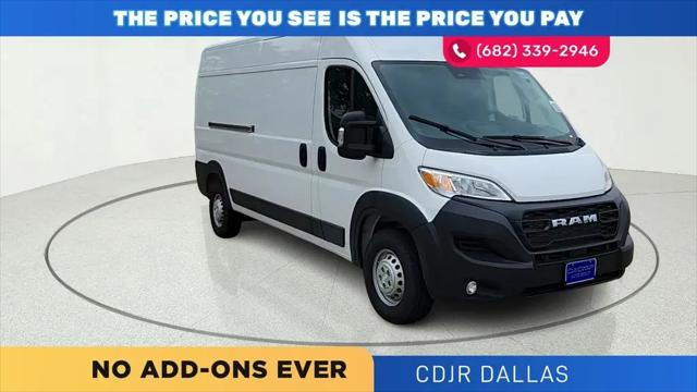 2026 Ram ProMaster 2500 Cargo Van Tradesman High Roof 159" WB w/Pass Seat for sale in Dallas, TX