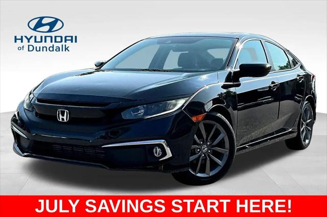 2019 Honda Civic EX-L for sale in Dundalk, MD
