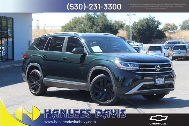 2021 Volkswagen Atlas 3.6L V6 SEL for sale in Davis, CA