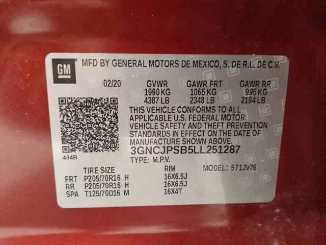 2020 Chevrolet Trax AWD LT