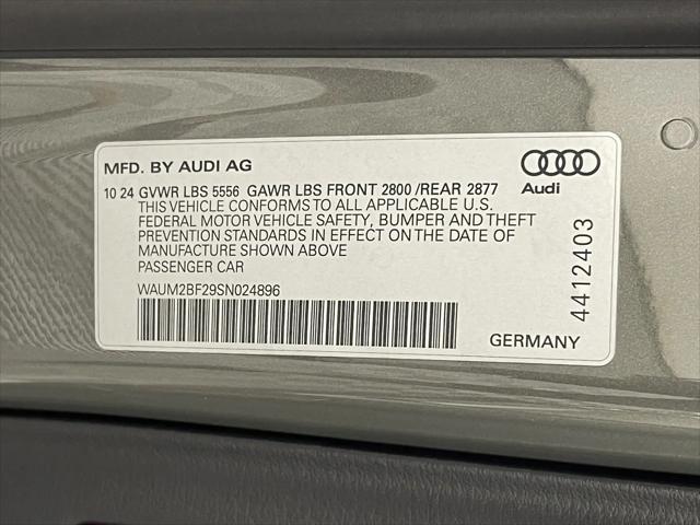 2025 Audi A6 Prestige 55 TFSI quattro S tronic