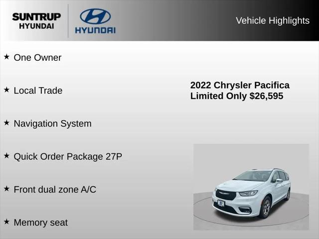 2022 Chrysler Pacifica Limited AWD