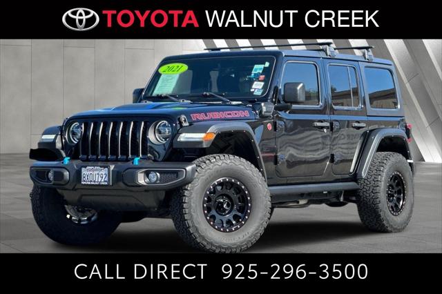 2021 Jeep Wrangler 4xe Unlimited Rubicon 4x4 for sale in Walnut Creek, CA