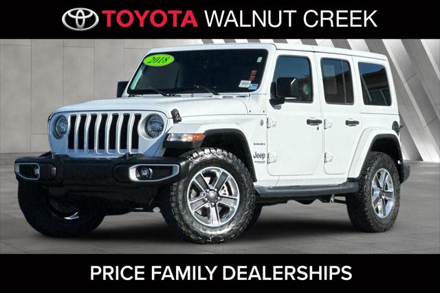2018 Jeep Wrangler Unlimited Sahara 4x4 for sale in Walnut Creek, CA