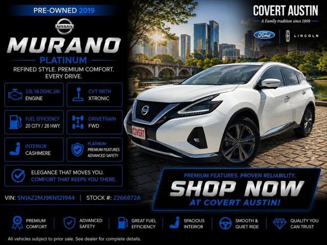 2019 Nissan Murano Platinum for sale in Austin, TX