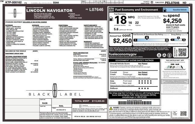 2023 Lincoln Navigator Black Label for sale in Detroit, MI