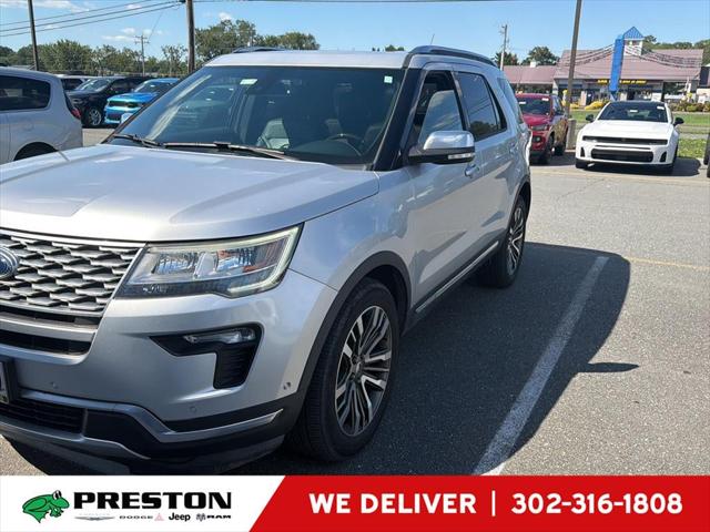 2018 Ford Explorer Platinum 2018 Ford Explorer Platinum