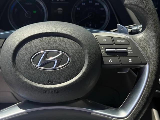 2021 Hyundai Sonata Hybrid Blue