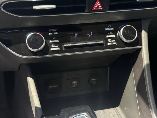 2021 Hyundai Sonata Hybrid Blue