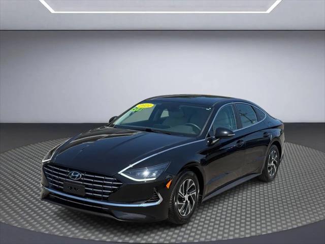 2021 Hyundai Sonata Hybrid Blue