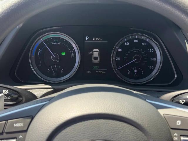 2021 Hyundai Sonata Hybrid Blue