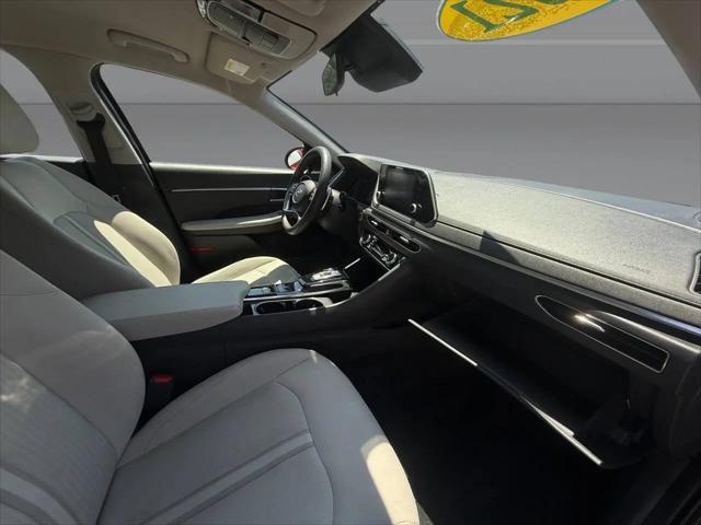 2021 Hyundai Sonata Hybrid Blue