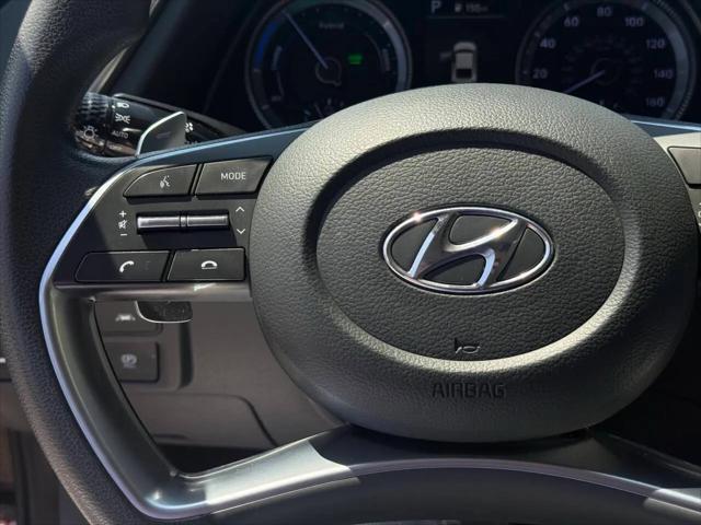 2021 Hyundai Sonata Hybrid Blue