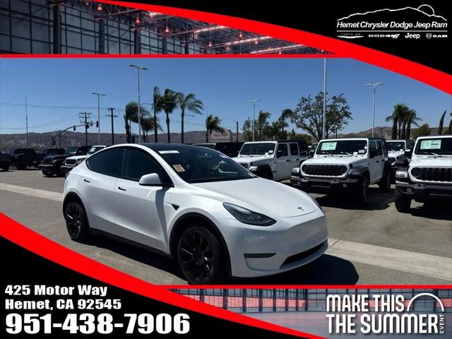 2021 Tesla Model Y Long Range Dual Motor All-Wheel Drive for sale in Hemet, CA